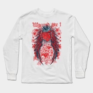 Heart with Crown Long Sleeve T-Shirt